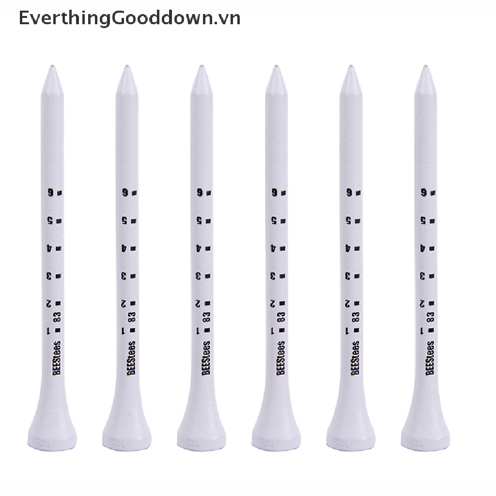 Everthinggooddown Set 50 Tee Golf Chuyên Nghiệp Màu Trắng 83mm
