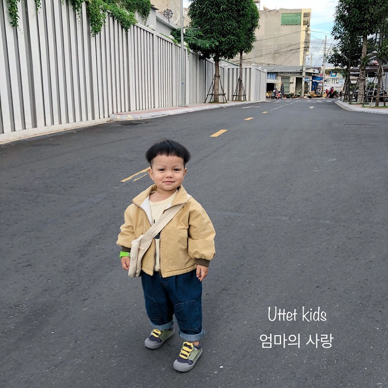 [Ảnh thật] Áo khoác bomber 669 dành cho bé gái và bé trai từ 1 tuổi đến hơn 5 tuổi size 80-120