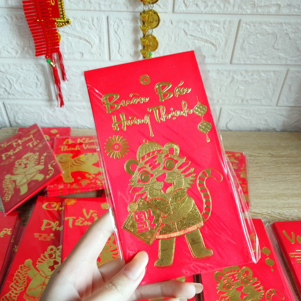 Tập bao lì xì ngày Tết [ 1 tập có 6 chiếc ]