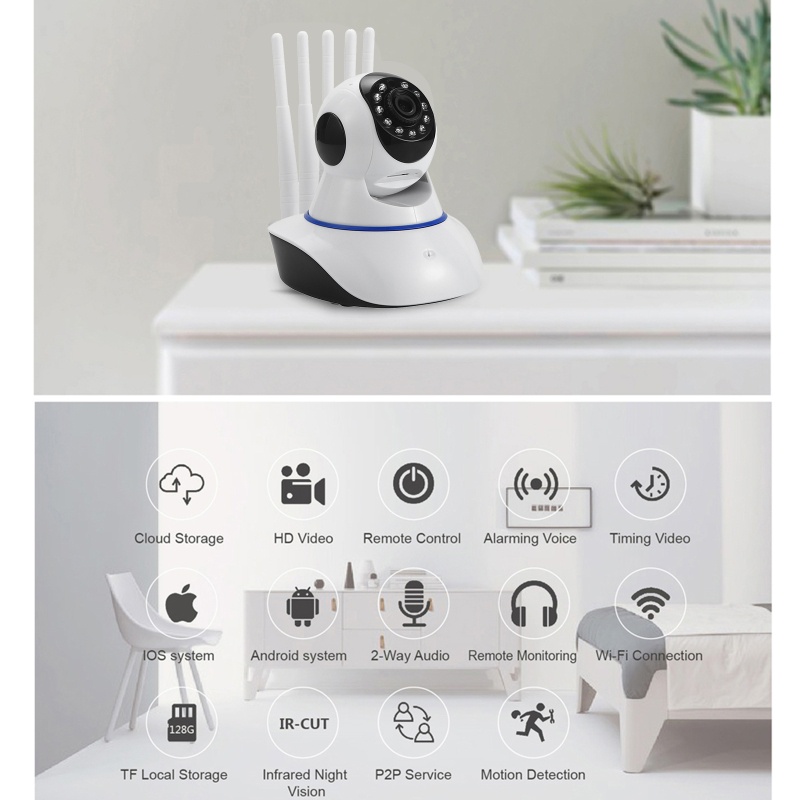 Máy Quay An Ninh zzz Không Dây Giám Sát Trẻ Em CCTV