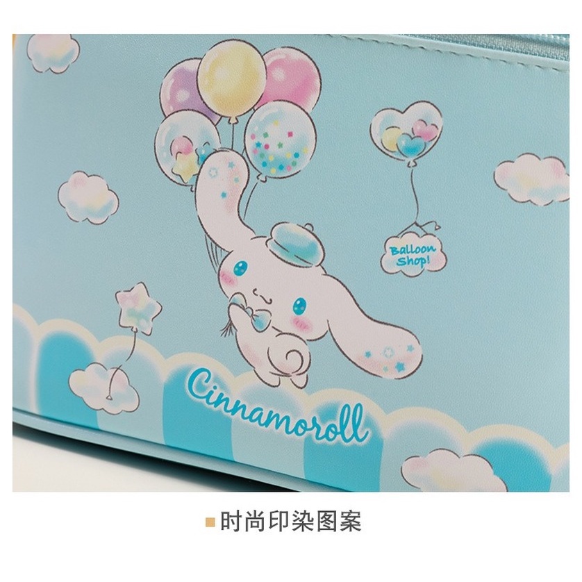 Túi Đựng Mỹ Phẩm Sức Chứa Lớn Họa Tiết Hoạt Hình Hello Kitty