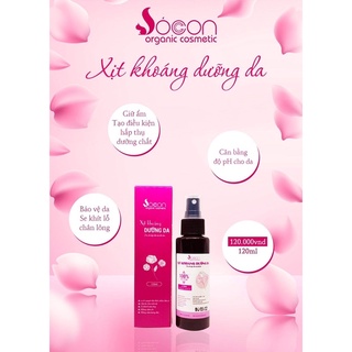 Xịt khoáng hoa hồng Sóc Con
