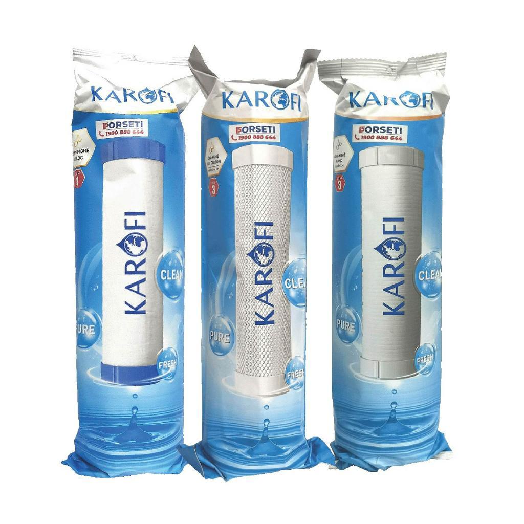 Combo 5 lõi lọc nước Karofi chính hãng dùng cho máy lọc nước Karofi HC300-RO