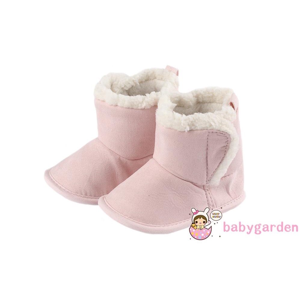 Giày bốt giữ ấm chống trượt cho bé từ 0-18 tháng tuổi