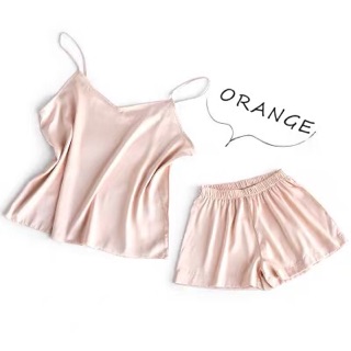 Bộ ngủ lụa hai dây ( hàng xuất Nhật) chất cực kì đẹp