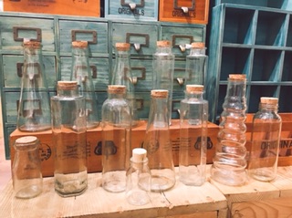 Lọ thuỷ tinh nút bần/ nút gỗ