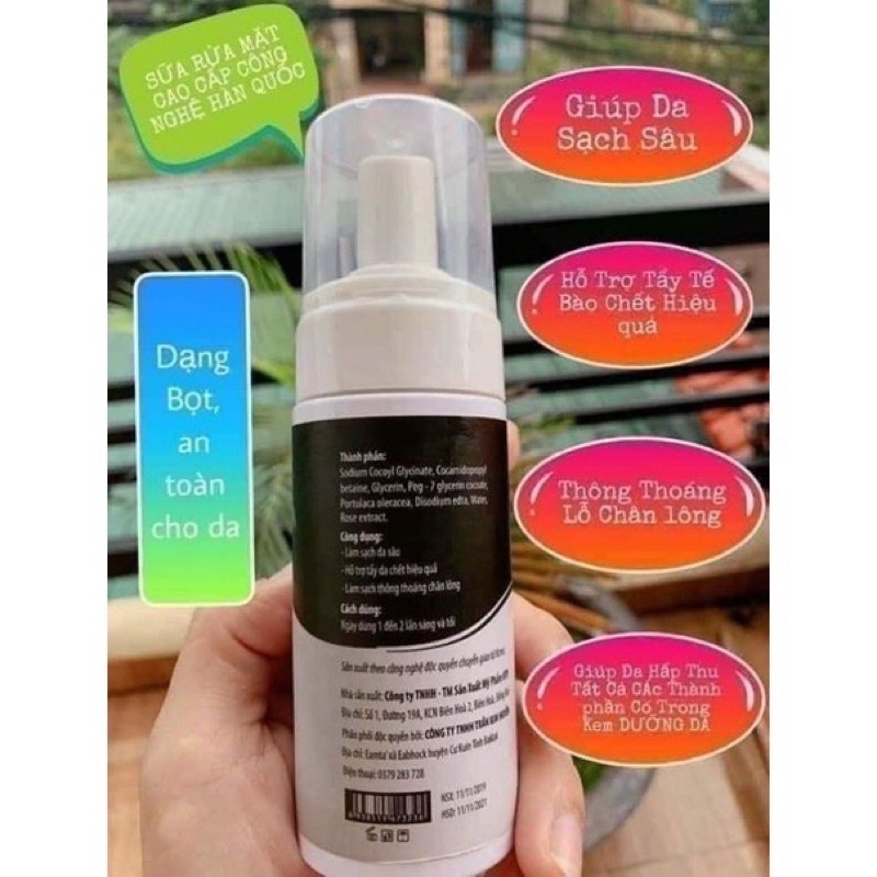 SỮA RỬA MẶT DETOX TRẦN KIM HUYỀN