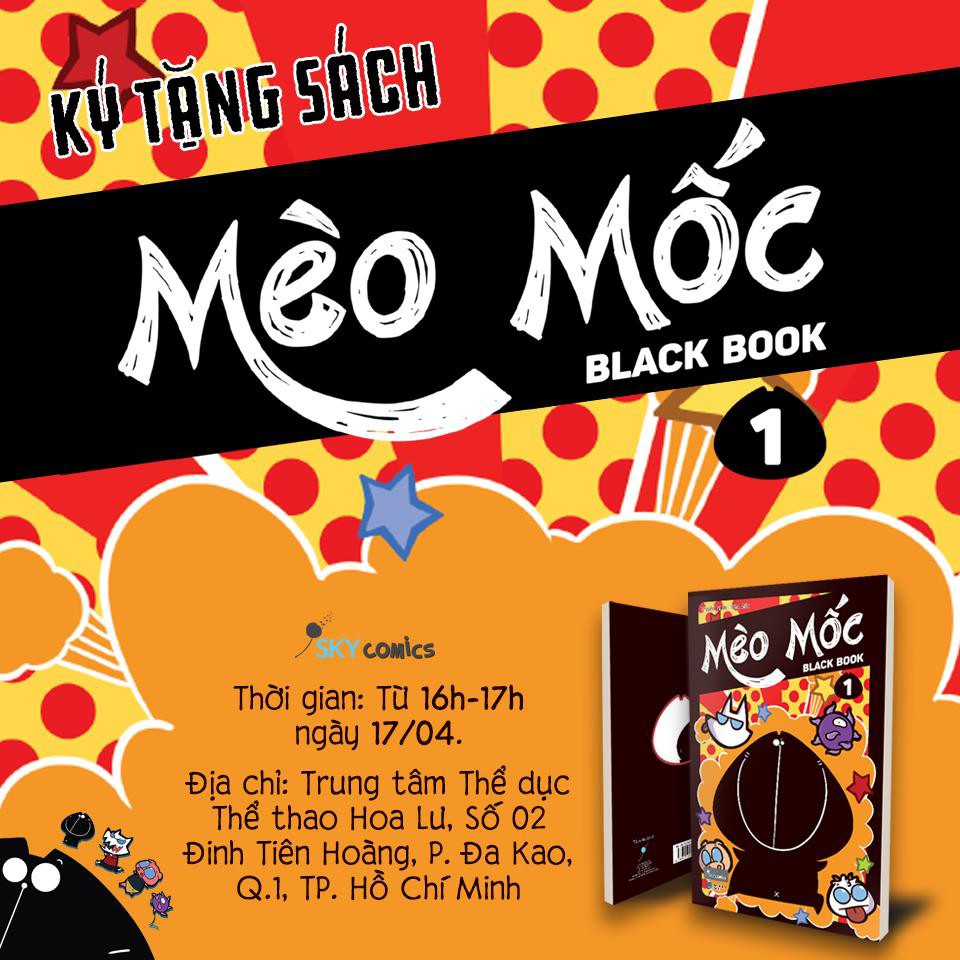 Sách - Mèo Mốc Black Book - Tập 1