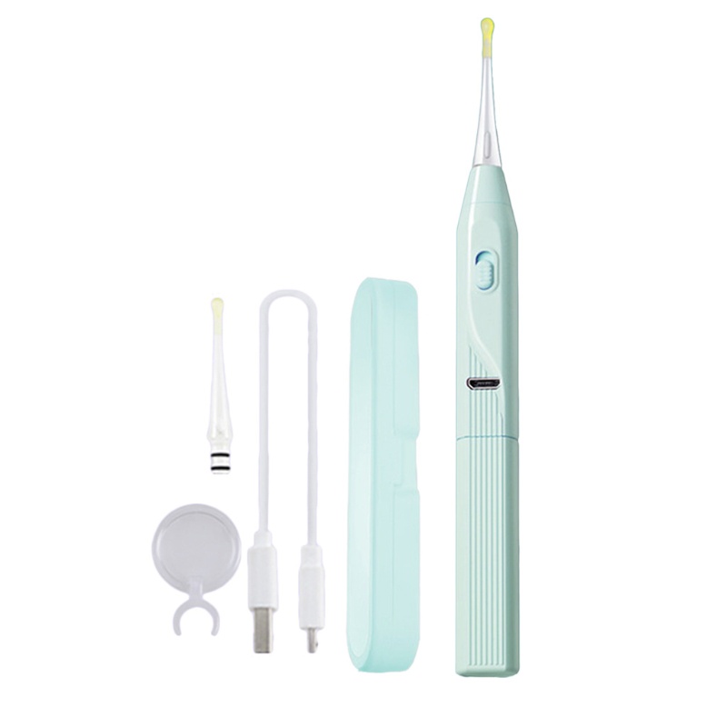 Bộ Dụng Cụ Lấy Ráy Tai Bằng Điện Có Đèn LED An Toàn Không Đau Cho Adul