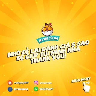 [Hộp 500GR] Cơm cháy mắm hành - TPHCM