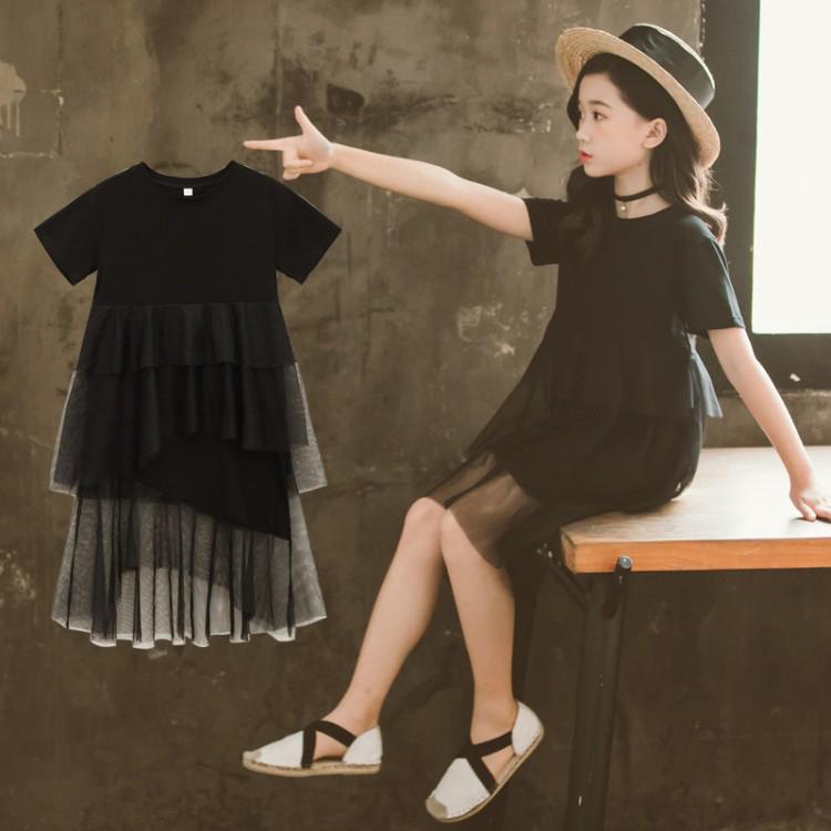 Stylish and cute primary chiffon dress for girls