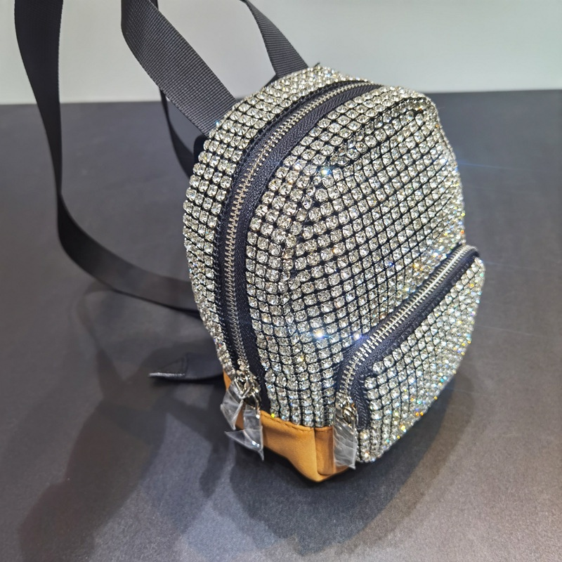 Túi Đeo Chéo mini Đính Đá Thời Trang 2023 Cho Nữ