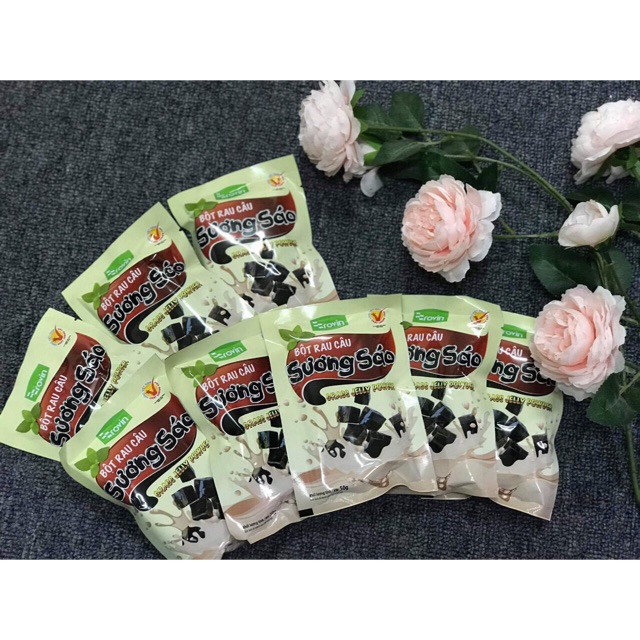 1 gói Sương Sáo Đen Hoàng Yến Rovin 50gam- thực phẩm Keto , ko tinh bột | BigBuy360 - bigbuy360.vn