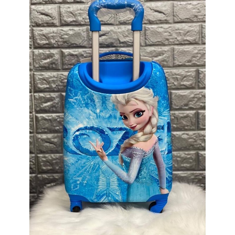 Vali kéo trẻ em du lịch hoạt hình 3D minion, Elsa, Doremon, Sofia & những người bạn cho Bé yêu (Được chọn hình)