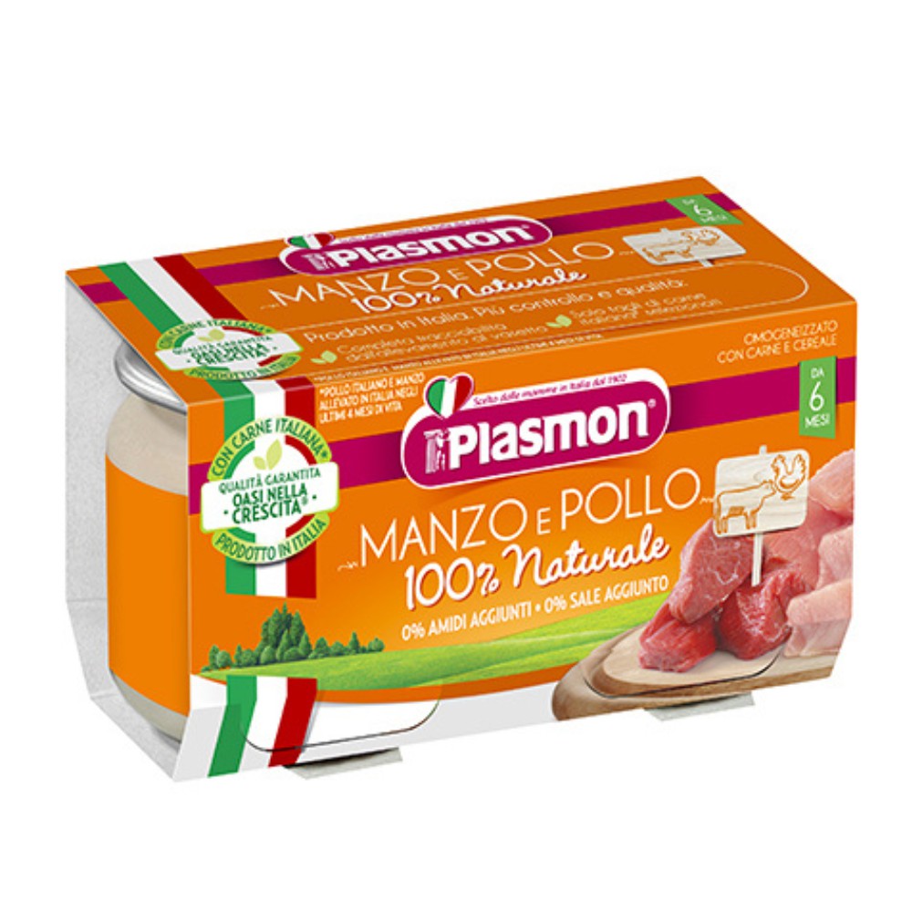 Hũ Dinh Dưỡng Plasmon Cho Bé Từ 4M+