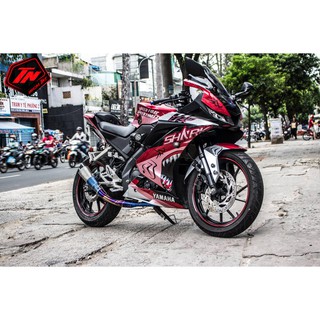 Tem Trùm R15 Shark Đỏ Đen