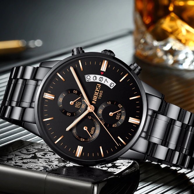 [CHÍNH HÃNG] Đồng hồ nam NIBOSI 1985 | BigBuy360 - bigbuy360.vn