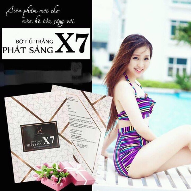 BỘT Ủ TRẮNG phát sáng x7