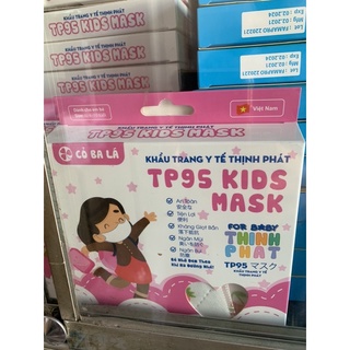 Set 5 hộp khẩu trang tp 95 kid của thịnh phát