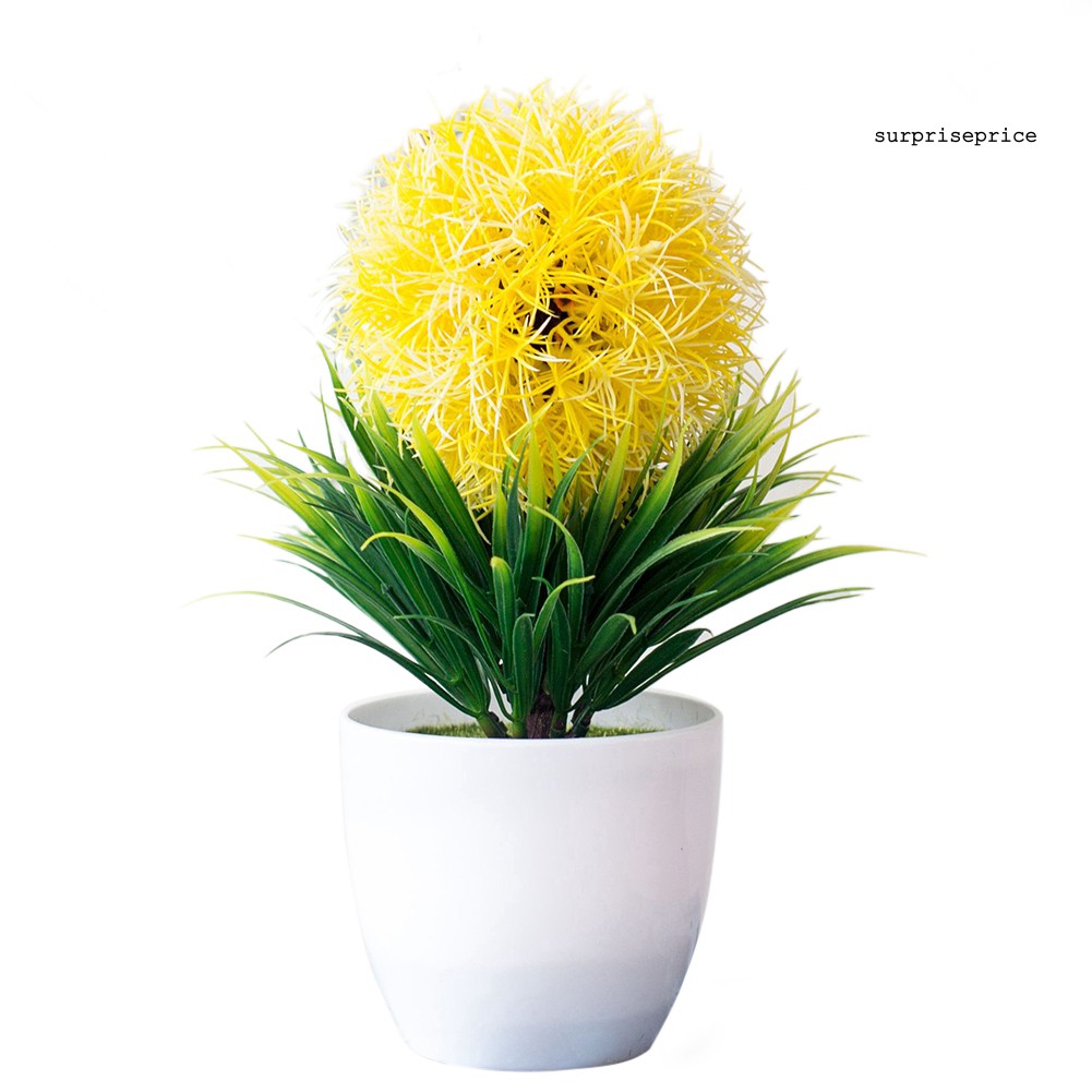 Chậu cây hoa mõm chó nhân tạo dùng cho trang trí