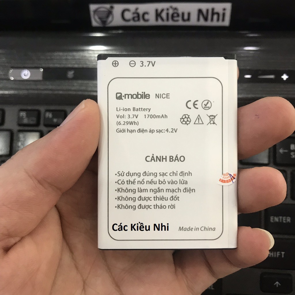 Pin Qmobile Nice NICE1215