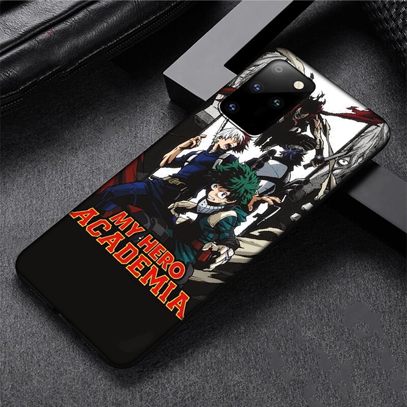Ốp điện thoại mềm RA22 My Hero Academia cho Samsung Galaxy S21 S20 Fe Ultra Plus S10 Lite S10E S20+ S20Ultra S21+