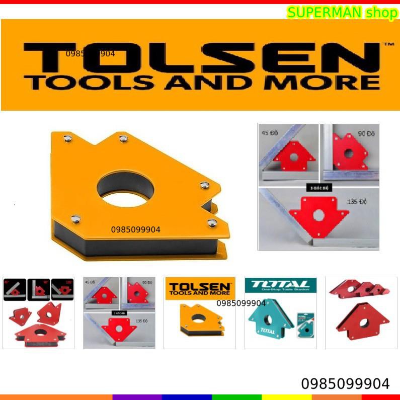 Ke góc nam châm ke hàn góc vuông - Ke nam châm vuông góc hàn Total TAMWH25032/TAMWH50042 Tolsen 4kg 12kg 22kg 33kg