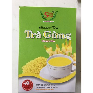 Trà gừng dạng cốm pha 100g