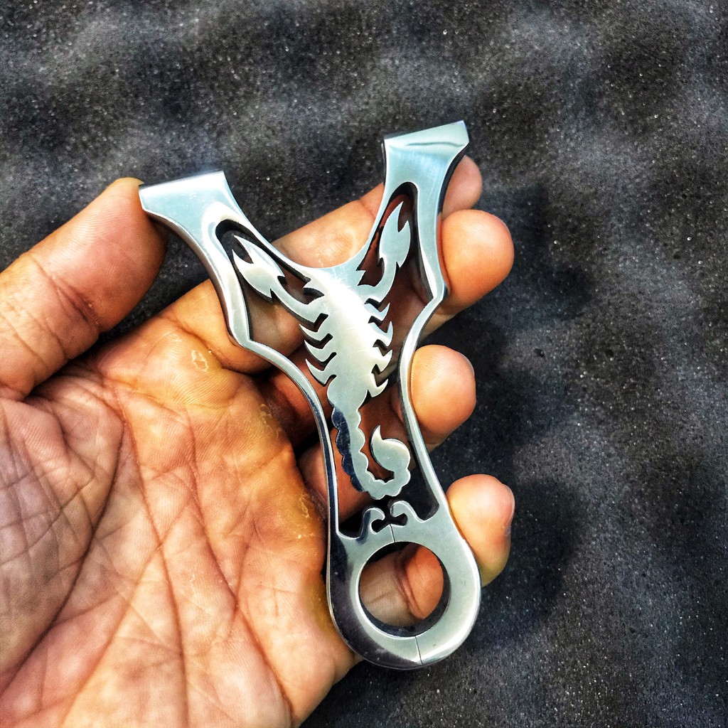 Ná bò cạp dây gài bản inox bóng gương