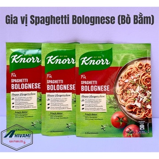 Gia vị mỳ ý bò bằm Spaghetti - Knorr