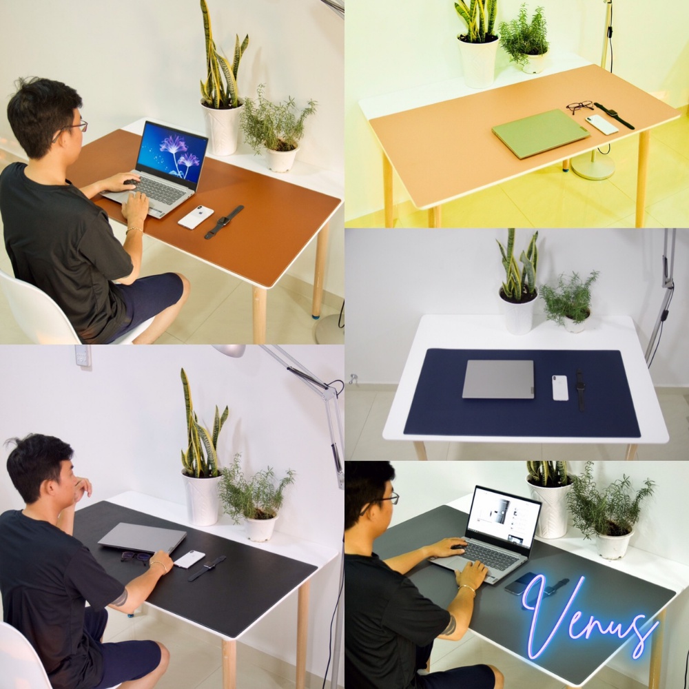 Lót chuột cỡ lớn, Lót chuột da Mouse pad - chất liệu da Cao cấp chuyên di chuột