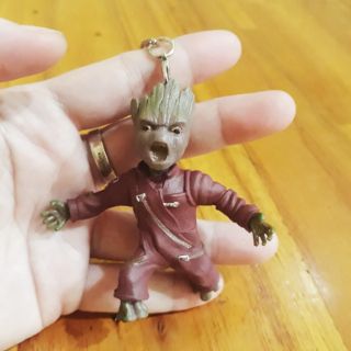 Móc khóa Groot tức giận.