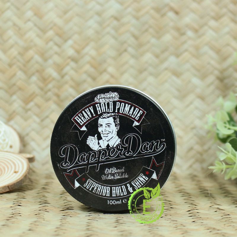 Sáp vuốt tóc nam Dapper Dan Heavy Hold Pomade – Superior Hold & Shine 100ml