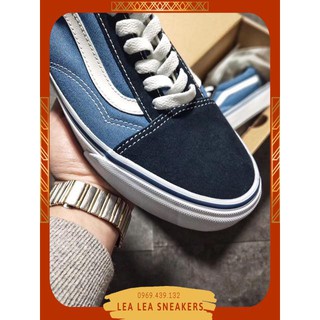 GIÀY VANS OLD SKOOL XANH ĐEN