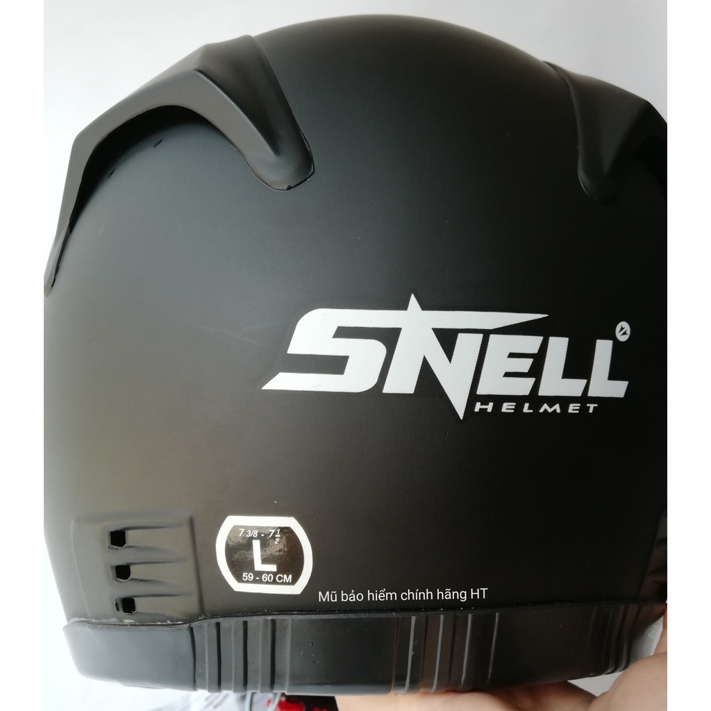 Mũ bảo hiểm fullface Snell chính hãng size L