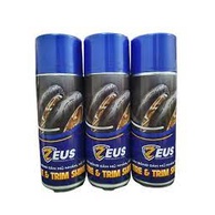 Dưỡng Nhựa đen, vỏ xe Zeus Tire & Trim Shine 400ml