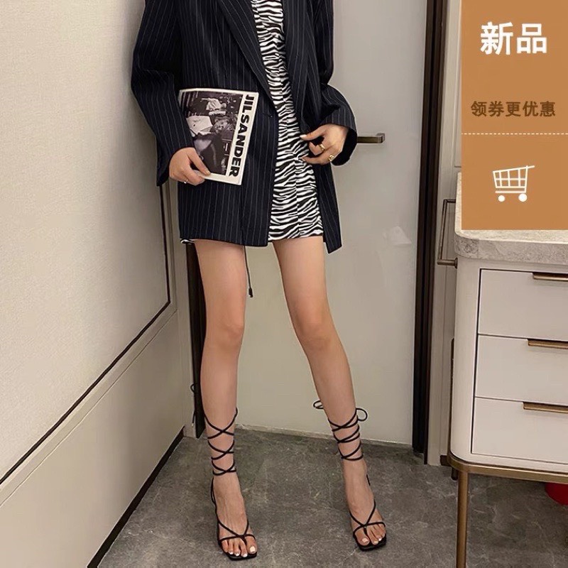 Giầy cao gót nữ quai dây buộc sang trọng thời thượng hot trend 2022 màu trắng, đen ulzzang hàn quốc, TONGKHOQUANAONU