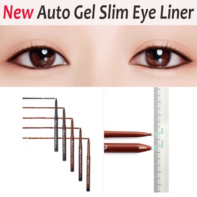 Kẻ mắt siêu mảnh B. B-B-I-A Auto Gel Slim Eye Liner