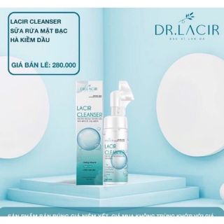 Sửa rửa mặt kiềm dầu dr lacir