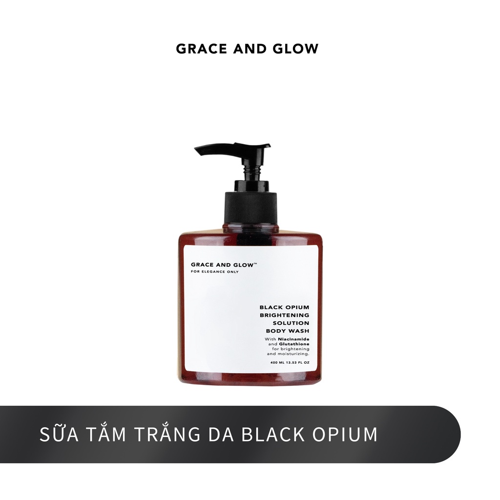 Sữa Tắm Trắng Da Dưỡng Ẩm Tẩy Da Chết Grace and Glow Body Wash (400ml) | BigBuy360 - bigbuy360.vn