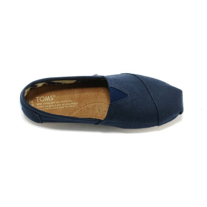 🎉PROMO🎉🍒💯 Toms Giày Lười Vải canvas 100% Kẻ Sọc Thời Trang Cho Nam Nữ