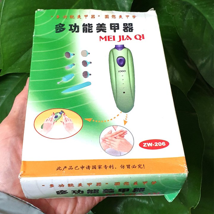 dụng cụ làm móng 7 đầu - Máy mài móng tay cầm tay