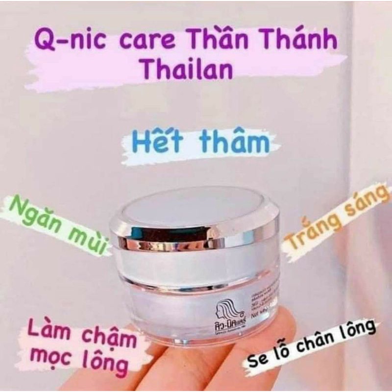 Hũ trắng nách Q-nic Care Thái lan