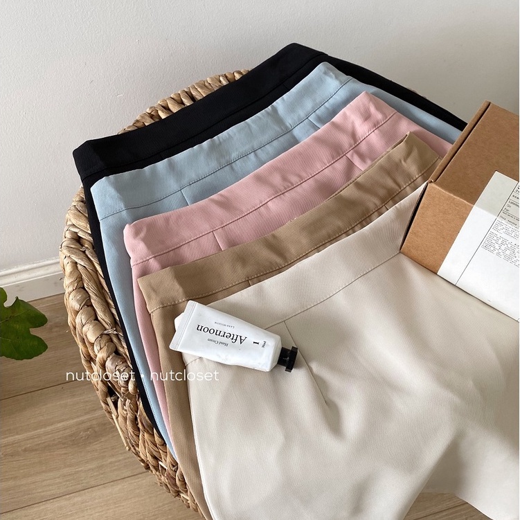 Chân váy zip kéo khoá sau 2085_CV0078