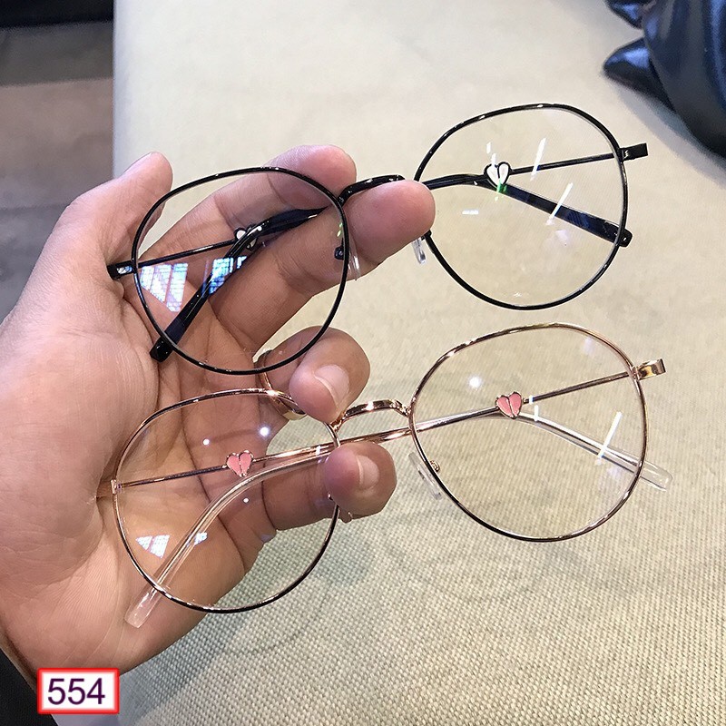 MẮT KÍNH GỌNG CẬN GỌNG TRÁI TIM 554 HOT TREND SIÊU DỄ THƯƠNG | BigBuy360 - bigbuy360.vn