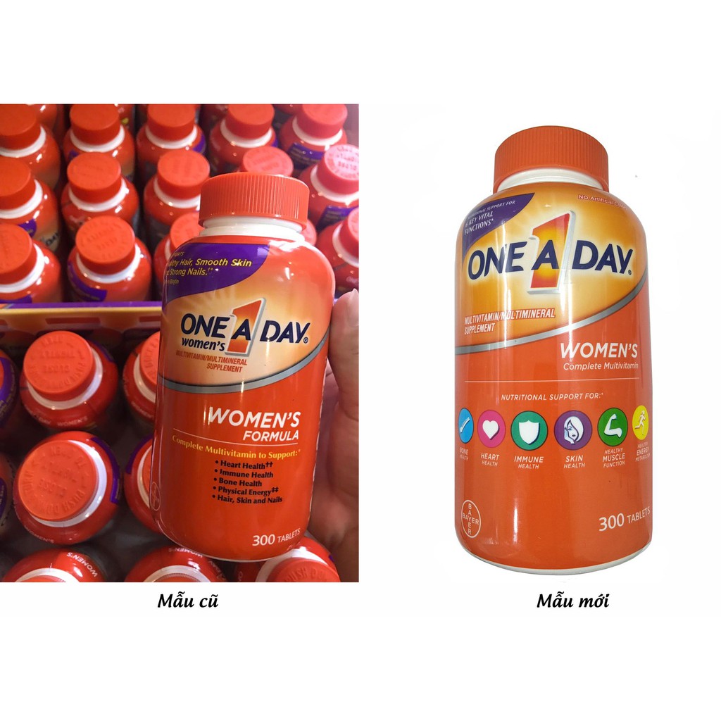 Vitamin Tổng Hợp Cho Nữ One A Day Women's Formula Của Mỹ | Thế Giới Skin Care