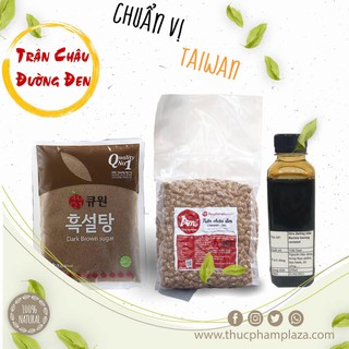 Combo nguyên liệu làm Sữa tươi trân châu đường đen