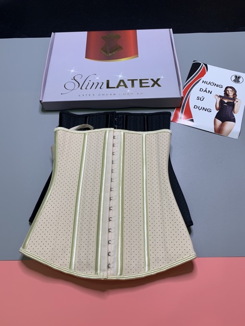 Đai nịt bụng SLIM latex Thông Hơi 25 xương Hi Lạp