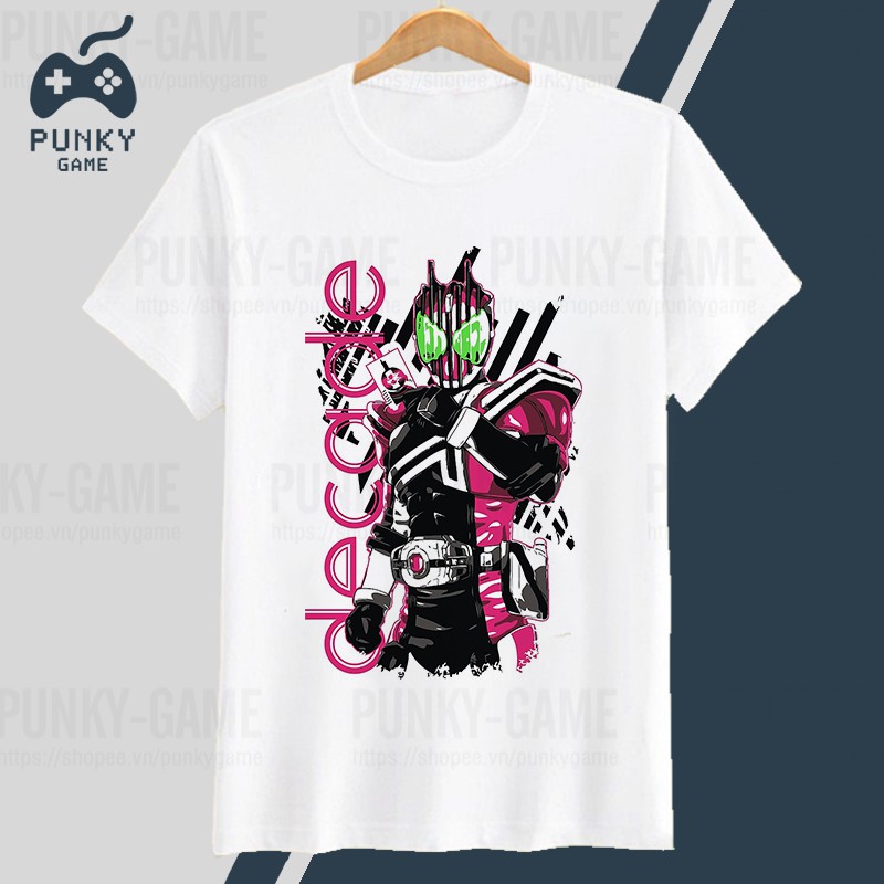 Áo thun Kamen Rider Decade ngắn tay