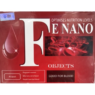 Viên Uống Fe Nano Bổ Sung Sắt Và Khoáng Chất Cho Cơ Thế, Hỗ Trợ Quá Trình Tái Tạo Hồng Cầu